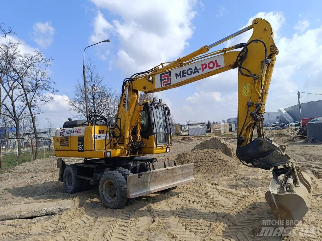 Komatsu PW180-7E0 Hjulgravere