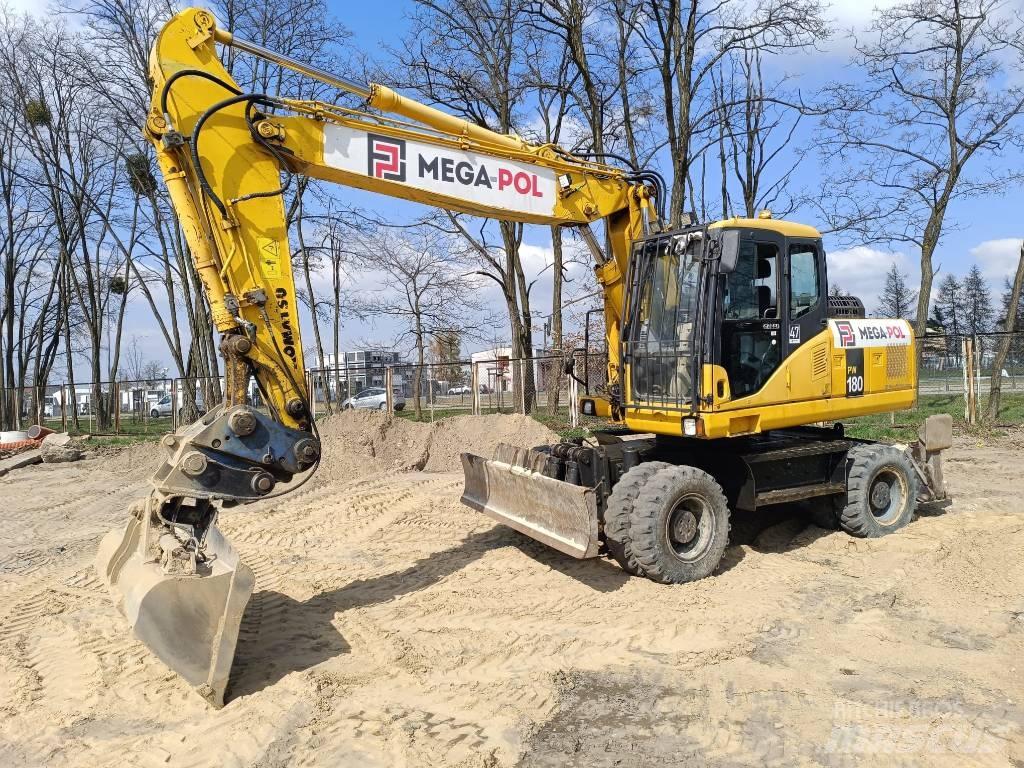 Komatsu PW180-7E0 Hjulgravere