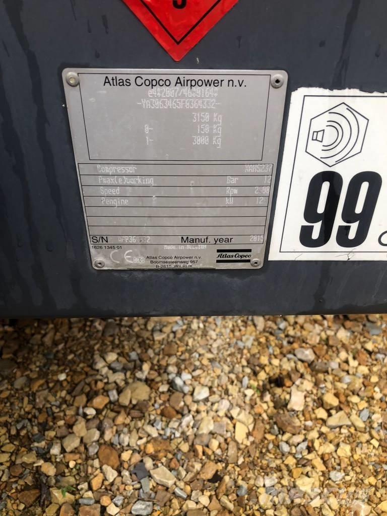 Atlas Copco XAHS237 Kompressorer