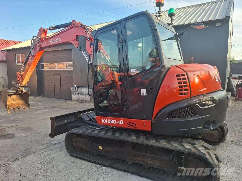 Kubota Kx 0-80-4 Midigravere 7 - 12t