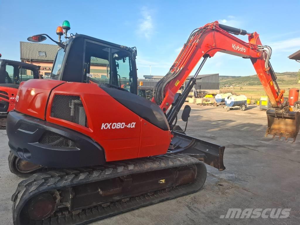 Kubota Kx 0-80-4 Midigravere 7 - 12t