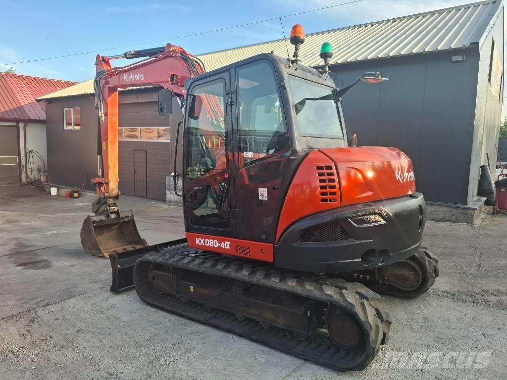Kubota Kx 0-80-4 Midigravere 7 - 12t