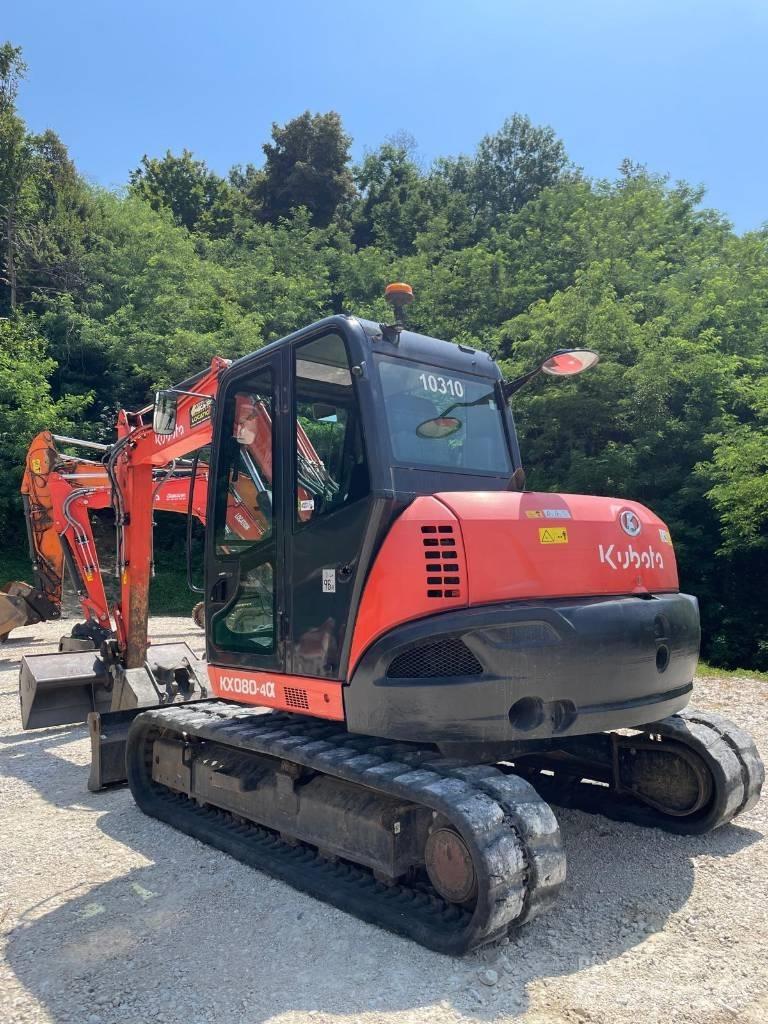 Kubota KX 080-4 Midigravere 7 - 12t