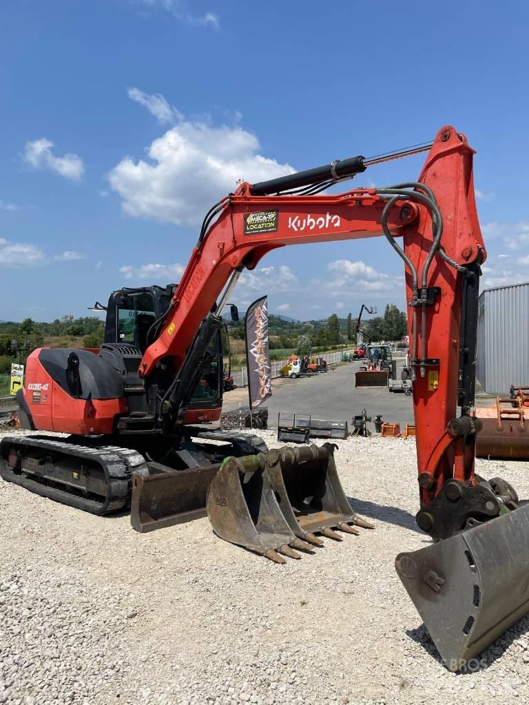 Kubota KX 080-4 Midigravere 7 - 12t