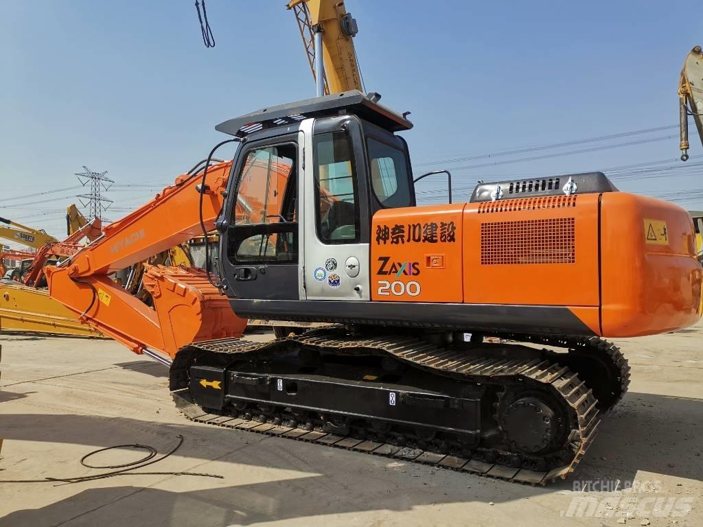 Hitachi ZX 200 Beltegraver