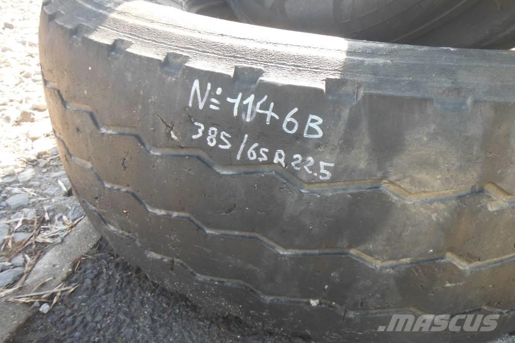 Michelin 385/65R22.5 Dekk, hjul og felger