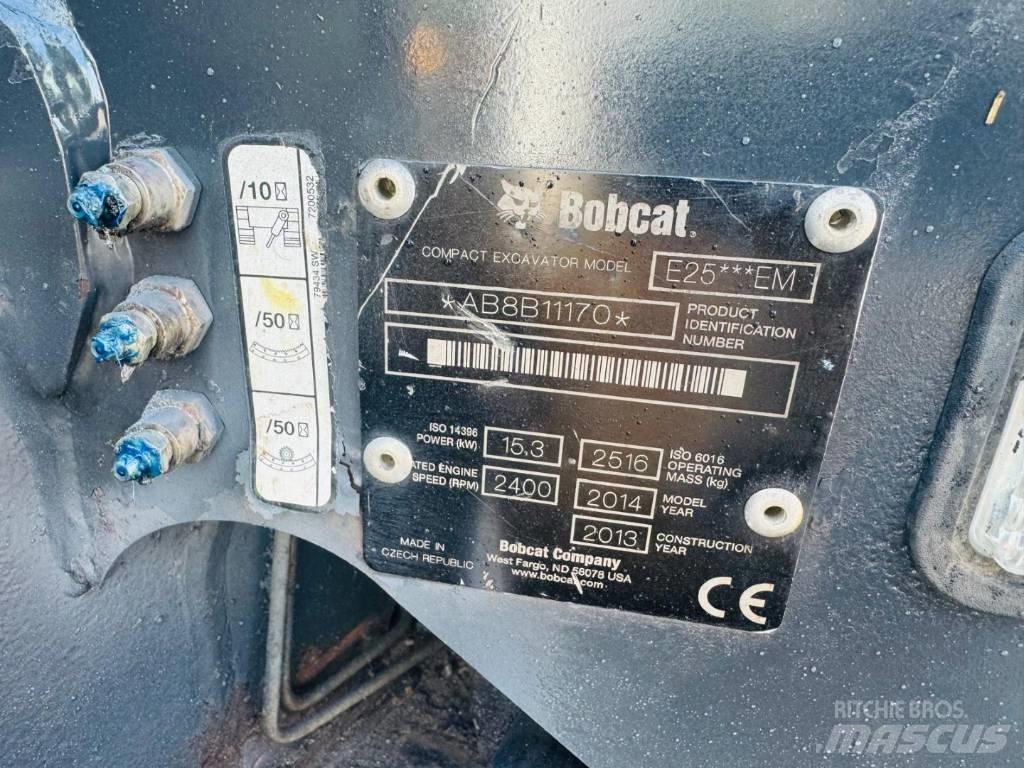 Bobcat E 25 Minigravere <7t