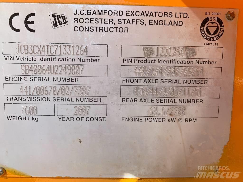 JCB 3 CX Hjulgravere