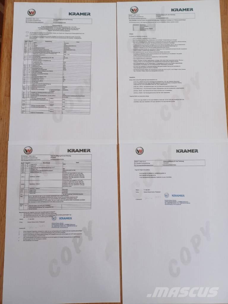 Kramer 5075 Hjullastere