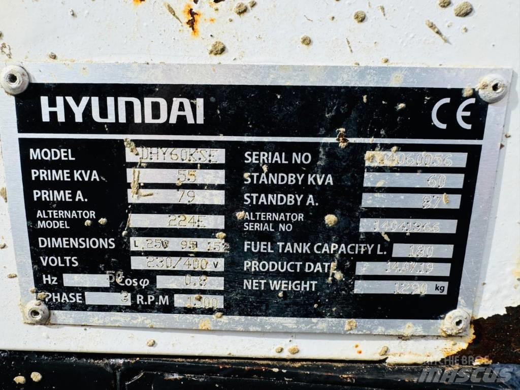 Hyundai DHY60KSE Diesel Generatorer