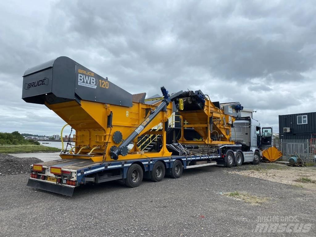 Bruce BWB120 Produksjonsanlegg til grustak m.m.
