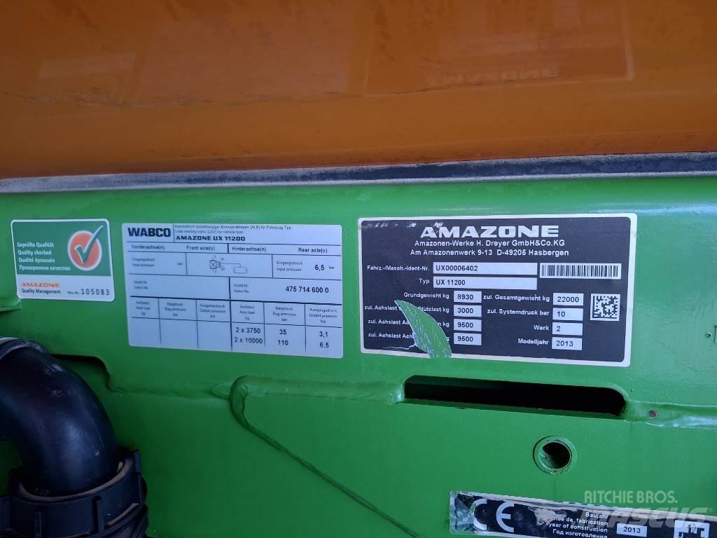 Amazone UX 11200 Slepesprøyter