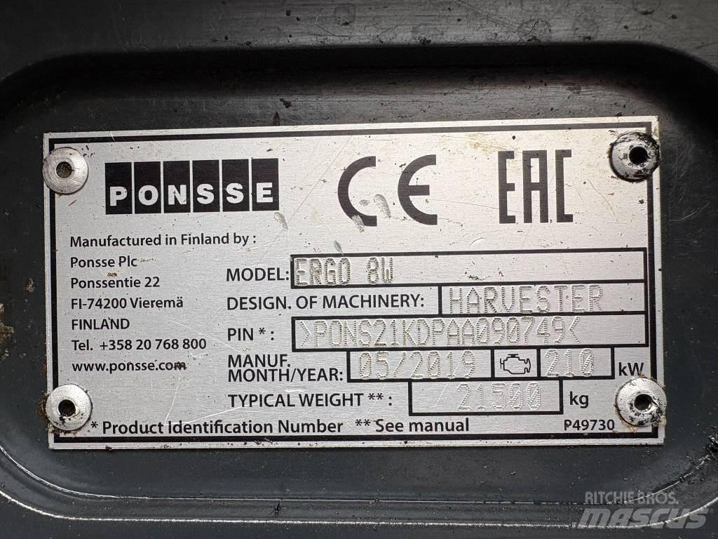 Ponsse Ergo 8W Hogstmaskiner