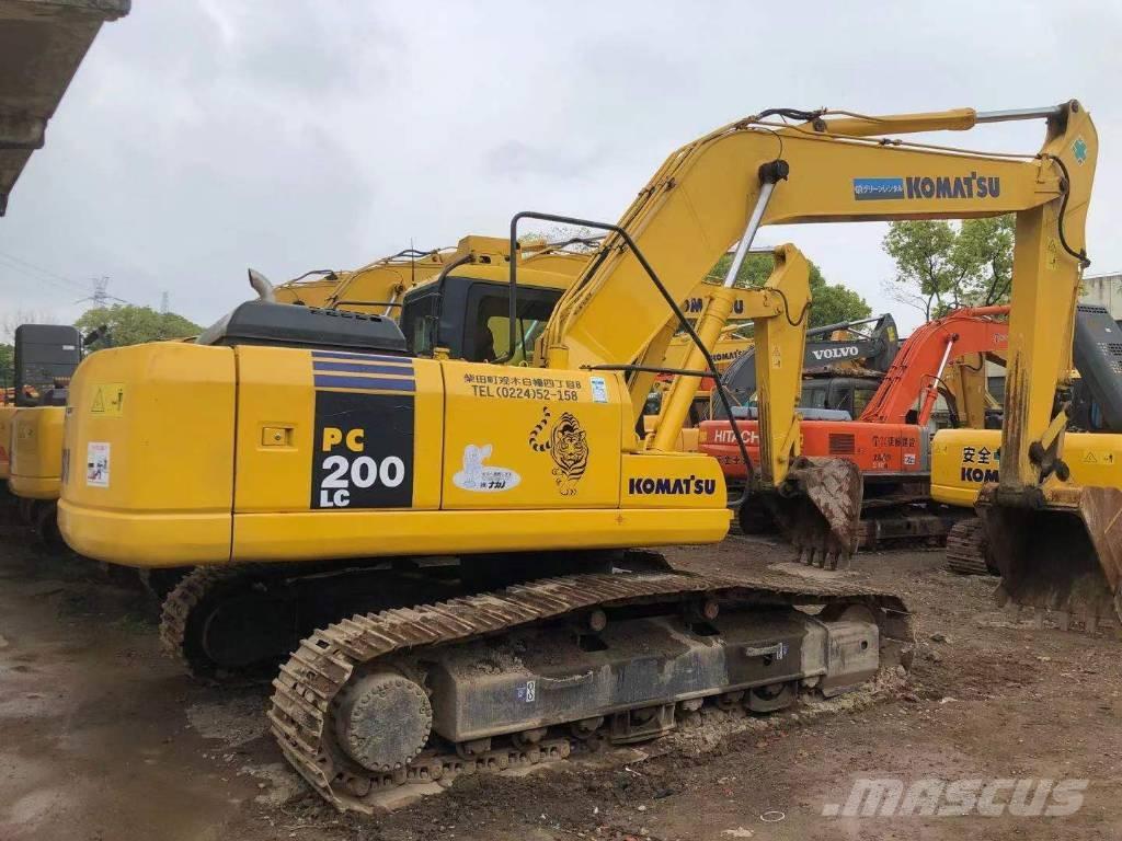 Komatsu PC 200 LC Beltegraver