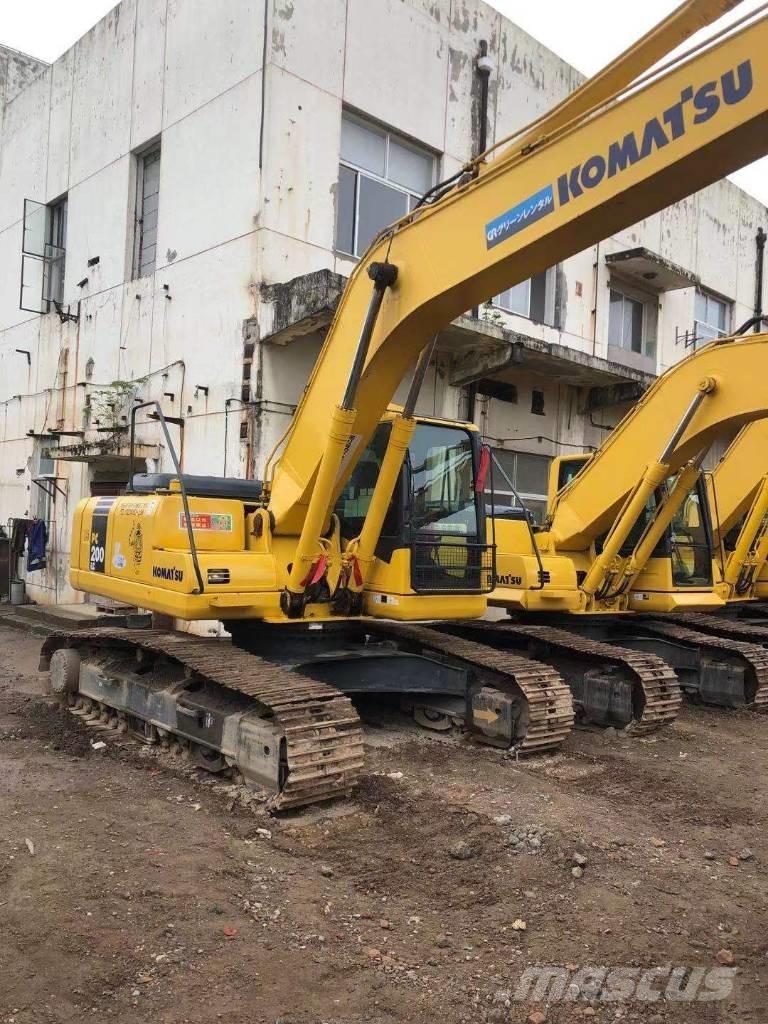 Komatsu PC 200 LC Beltegraver