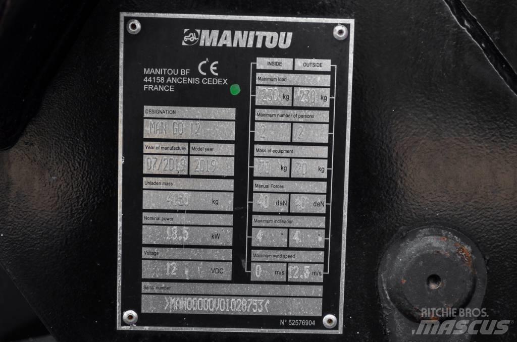 Manitou ManGo 12 Leddede bomlifter