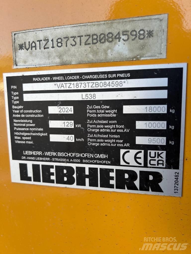 Liebherr L 538 Hjullastere