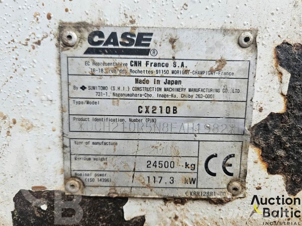 CASE CX 210 B Beltegraver