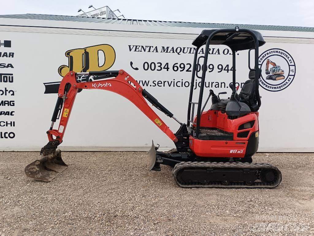 Kubota U 17-3 Minigravere <7t