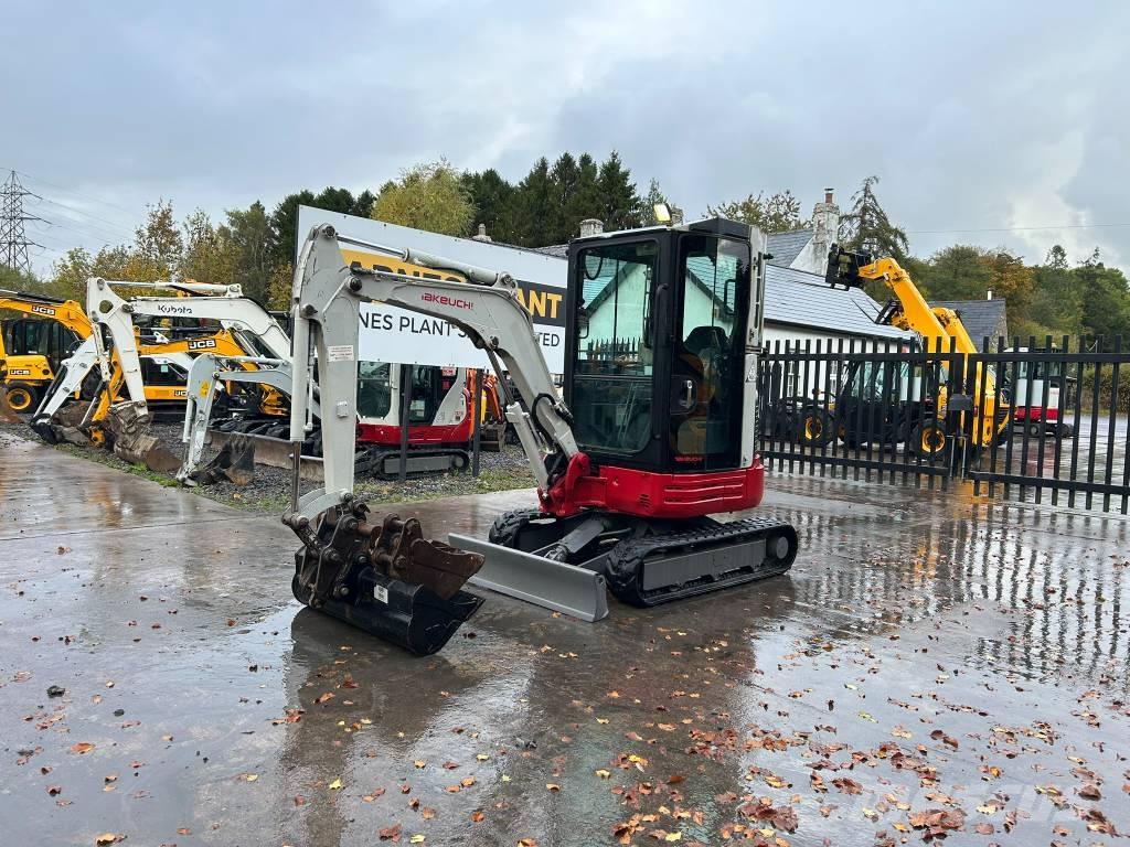 Takeuchi TB 23 R Minigravere <7t