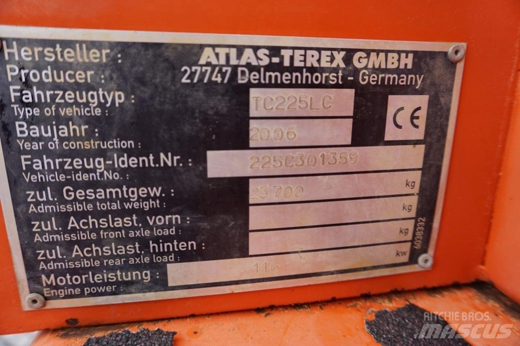 Terex TC225 LC Beltegraver