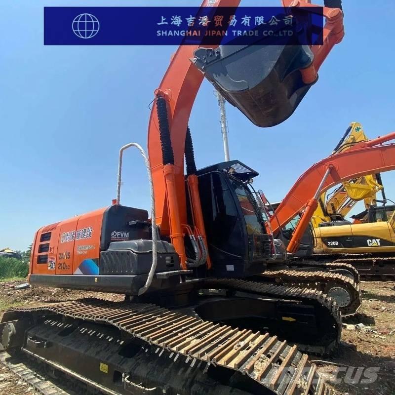 Hitachi ZX 210 Beltegraver