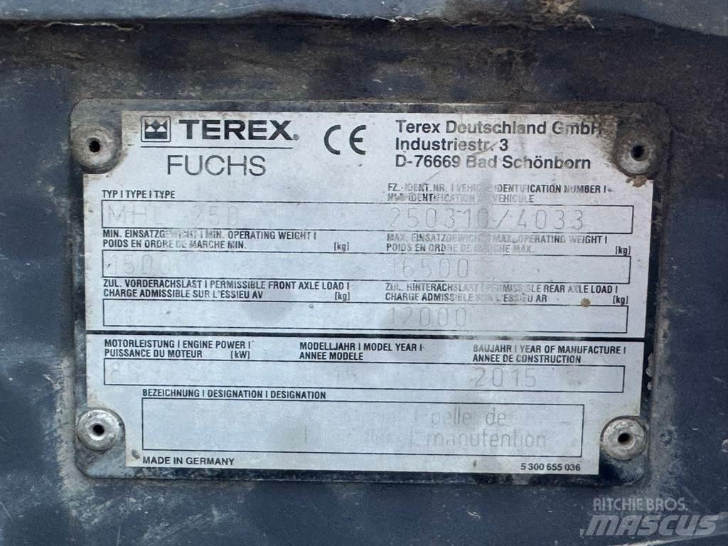 Fuchs MHL 250 E Gravemaskiner for avfallshåndtering