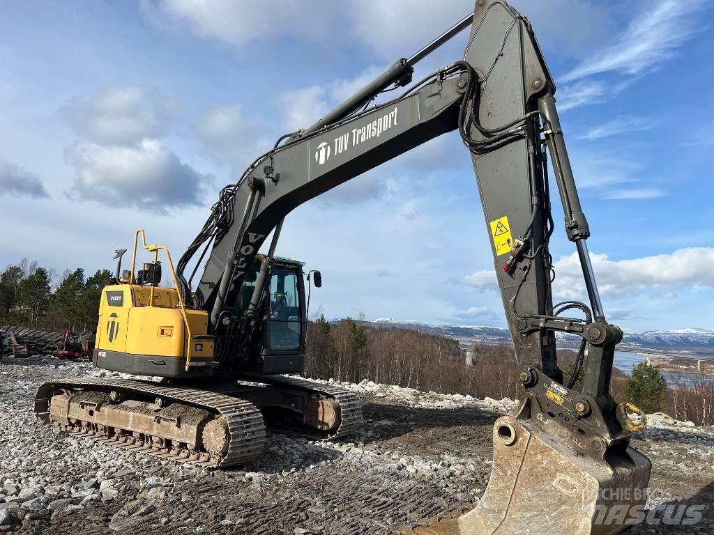 Volvo ECR235DL Beltegraver