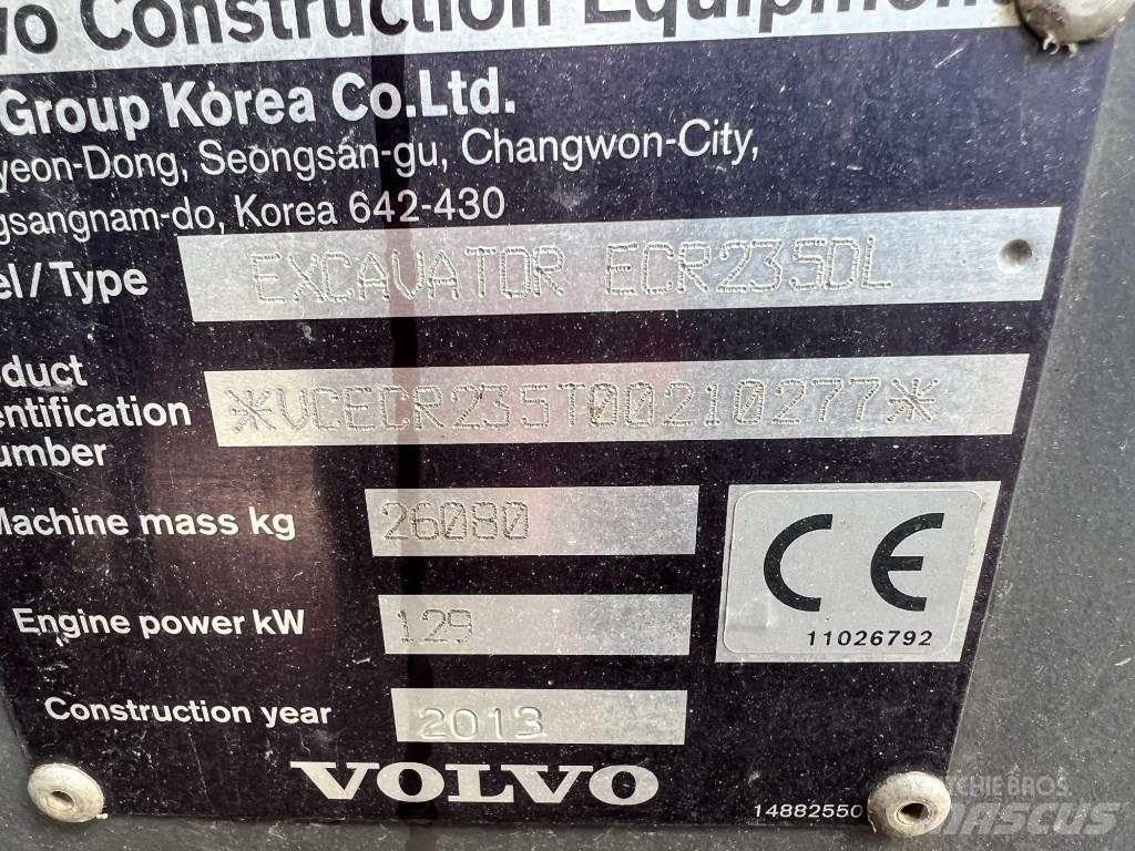 Volvo ECR235DL Beltegraver
