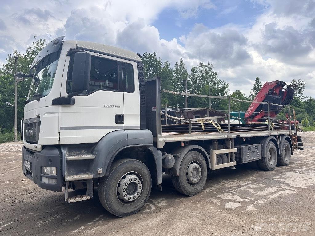 MAN TGS 35.360 8x4 Kranbil