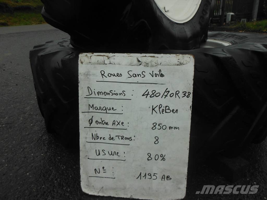 Kleber 480/70R38 Dekk, hjul og felger