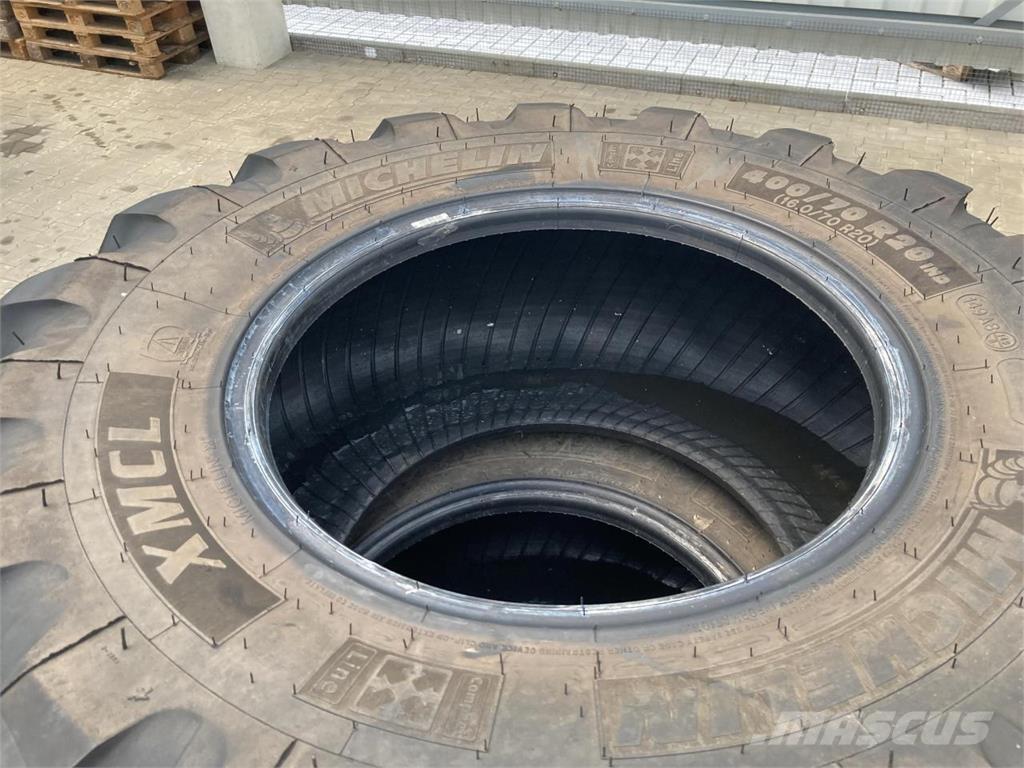Michelin 400/70R20 Dekk, hjul og felger