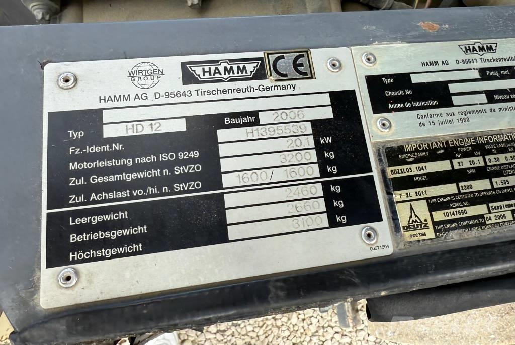 Hamm HD 12 Tandem Valser