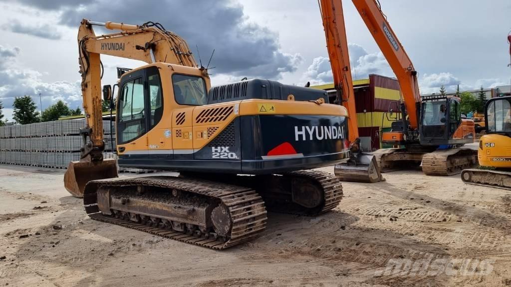Hyundai 220 LC Beltegraver