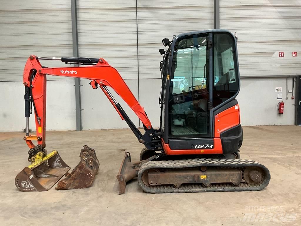Kubota U 27-4 Minigravere <7t