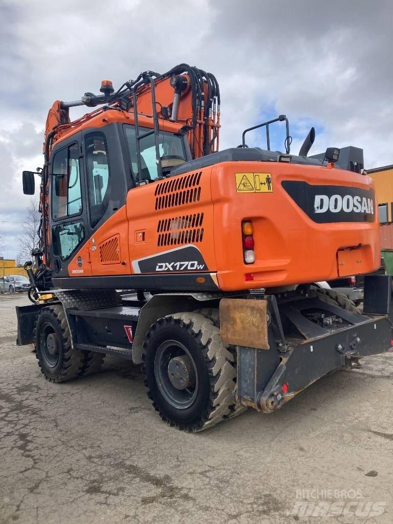 Doosan DX 170 W Hjulgravere