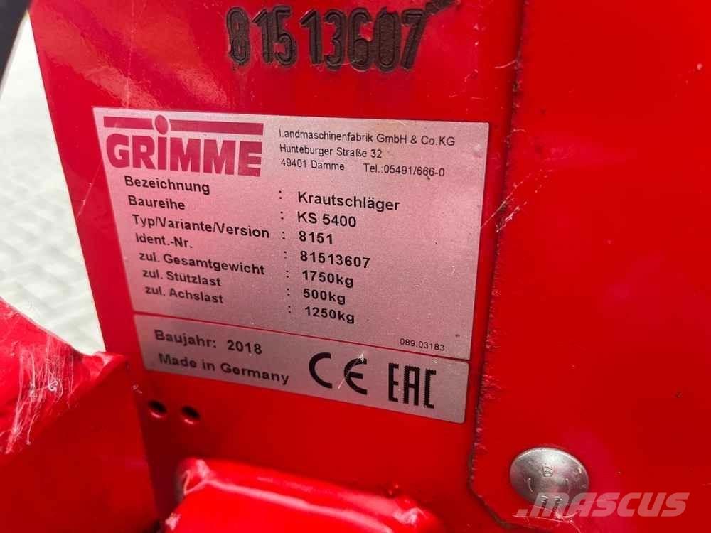 Grimme KS 5400 Potetmaskiner - Annet