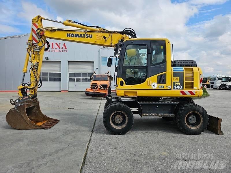 Komatsu PW 148-8 Hjulgravere