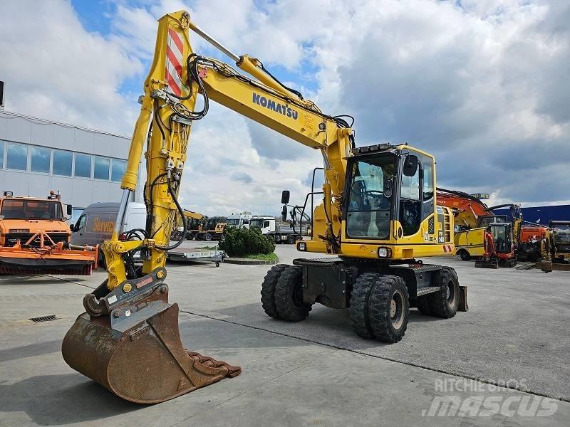 Komatsu PW 148-8 Hjulgravere
