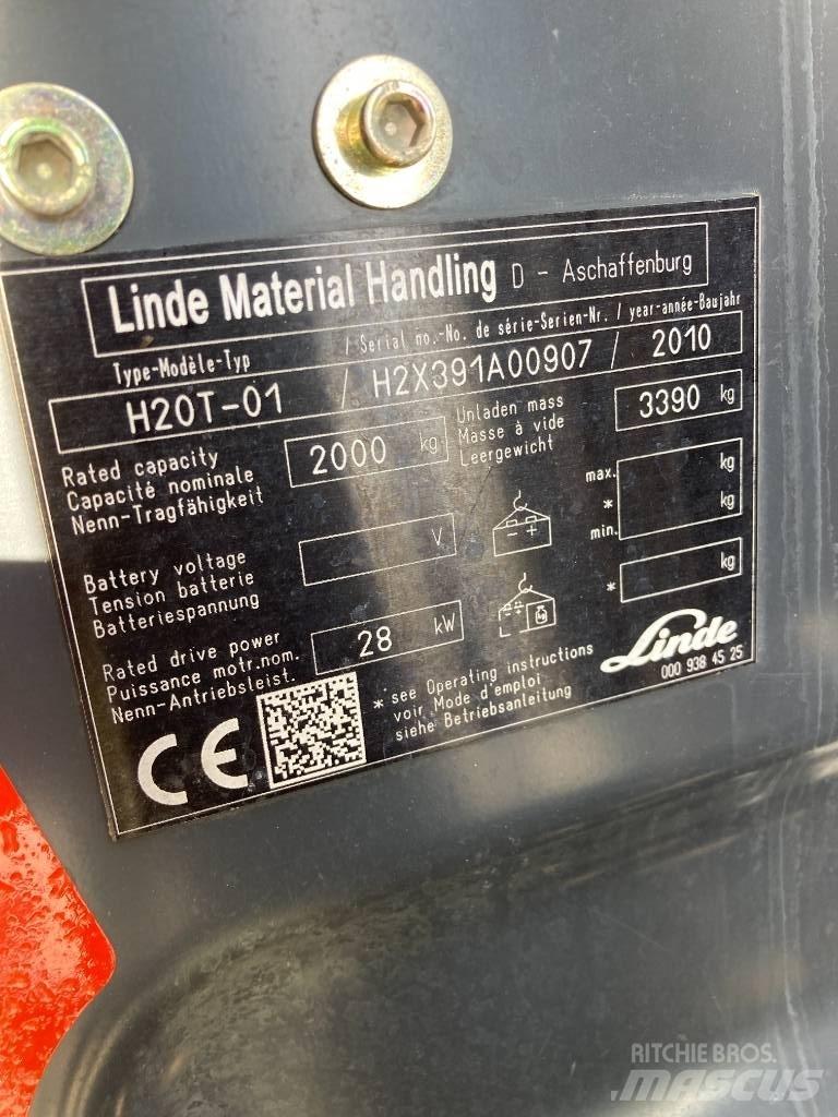 Linde H20T/391 Propan trucker