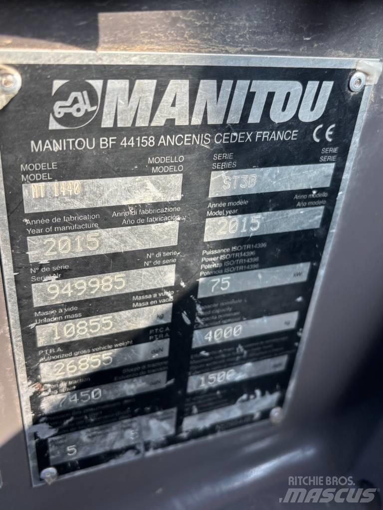 Manitou MT 1440 Teleskoplastere