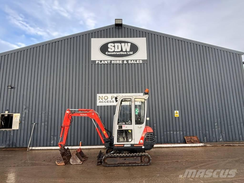Kubota KX 41-2 V Minigravere <7t