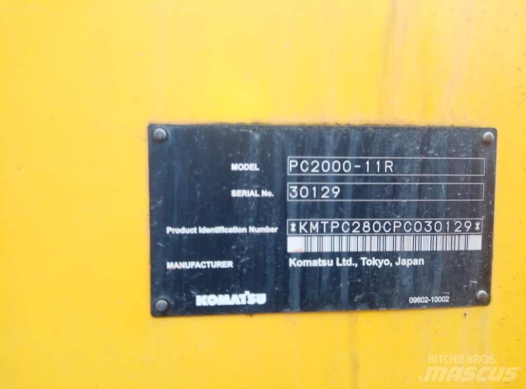 Komatsu PC 2000 Beltegraver