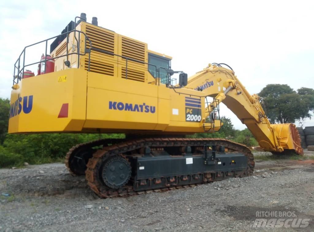 Komatsu PC 2000 Beltegraver