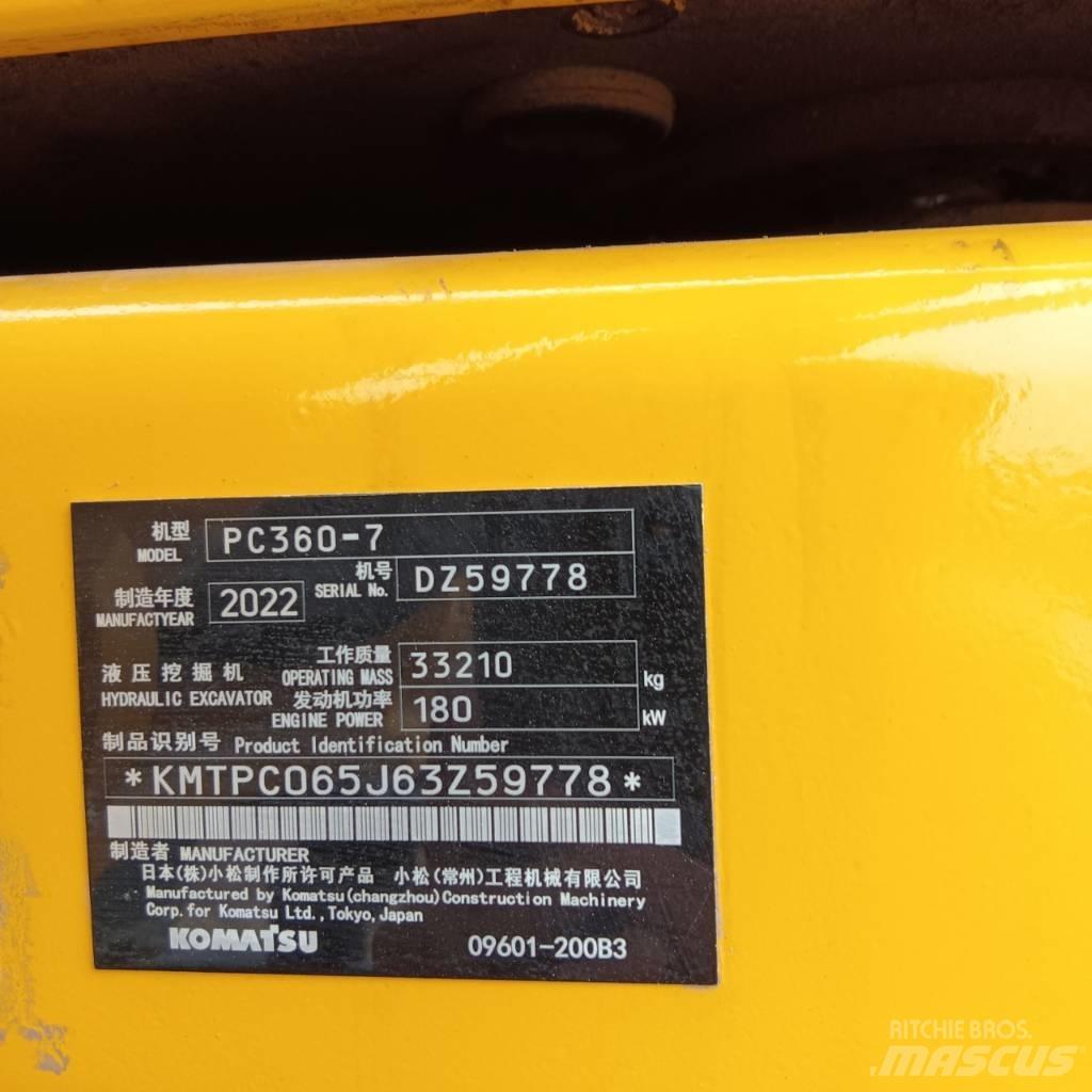 Komatsu PC 360-7 Beltegraver