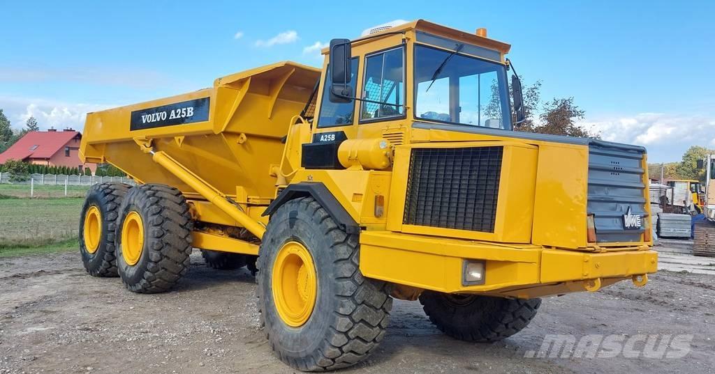 Volvo A 25 B , A 25 C Rammestyrte Dumpere
