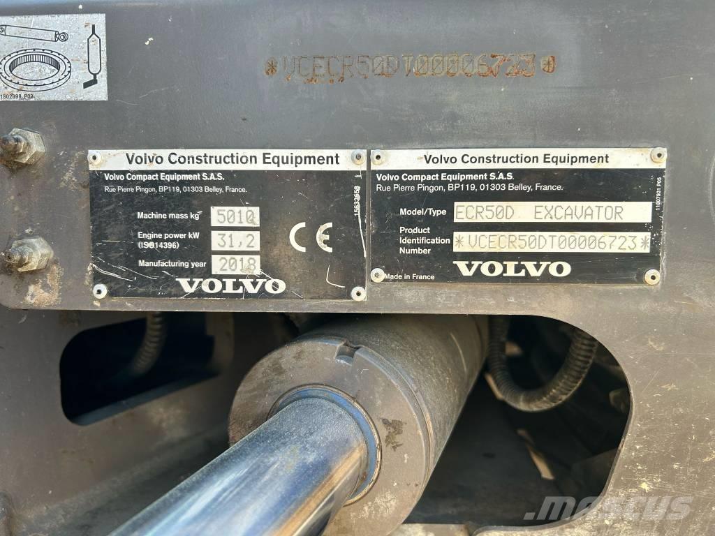 Volvo ECR 50 D Minigravere <7t