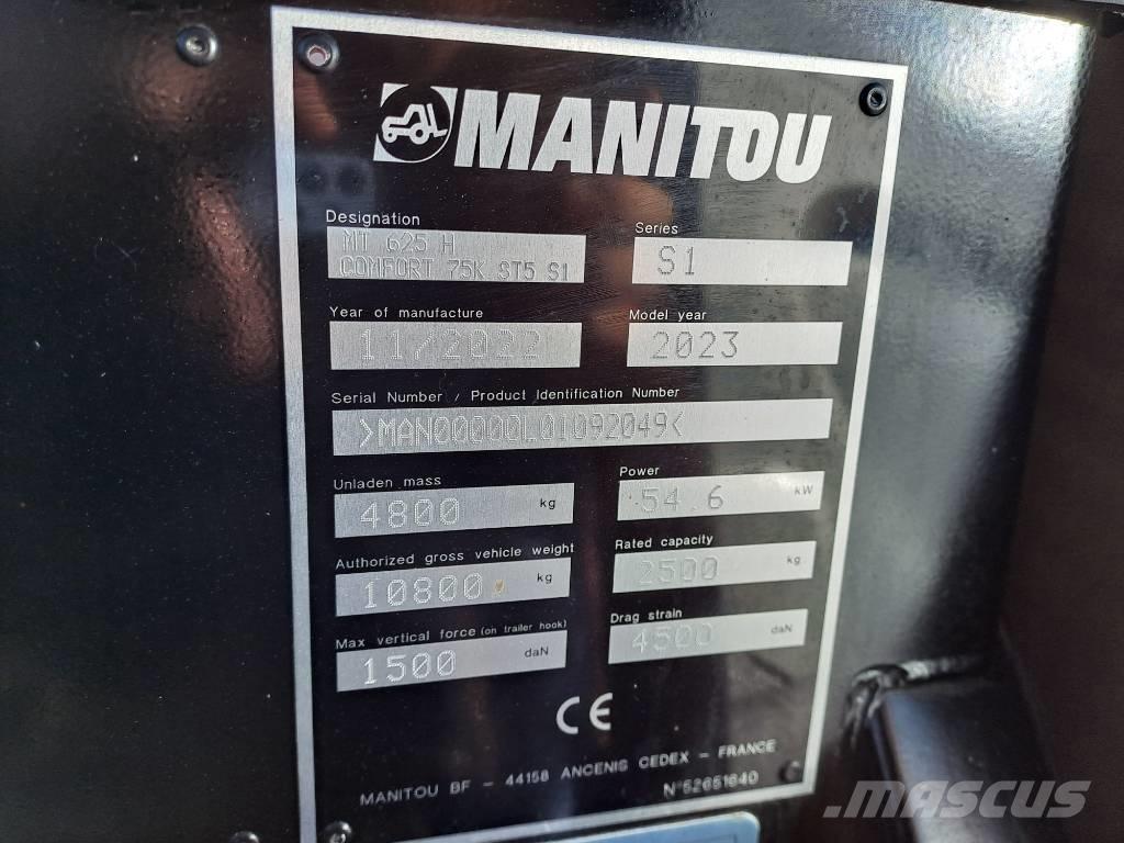 Manitou MT 625 H Teleskoplastere