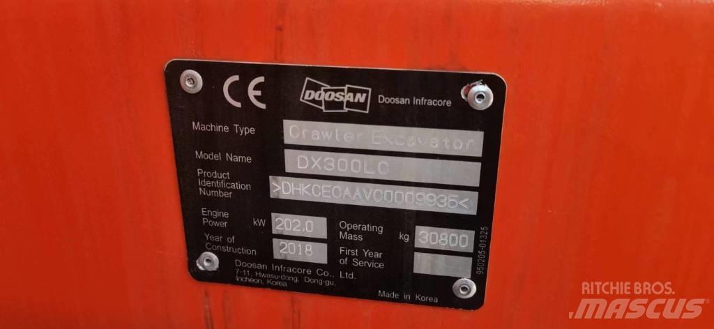 Doosan 300-7 Beltegraver
