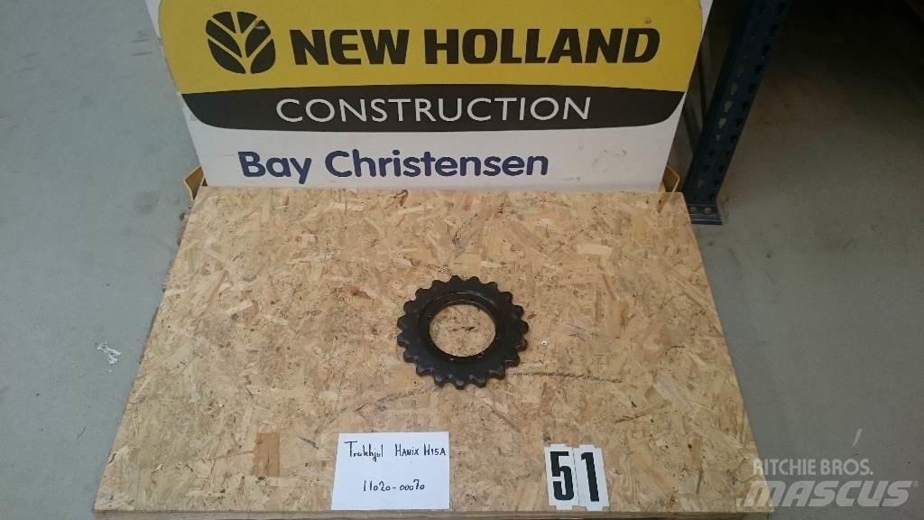 Hanix H15A Trækhjul Belter, kjettinger og understell
